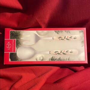 Lenox Festive Holly Serving Utensils